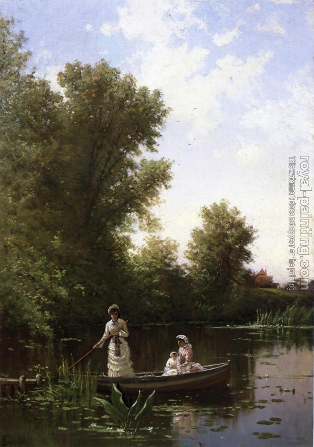 Alfred Thompson Bricher : Boating in the Afternoon